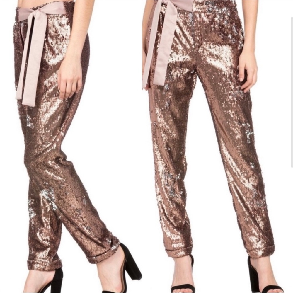 Dance & Marvel Sequin Trousers – Size M